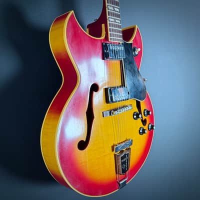 1968 Gibson Barney Kessel Regular - Cherry Sunburst - All Original image 5