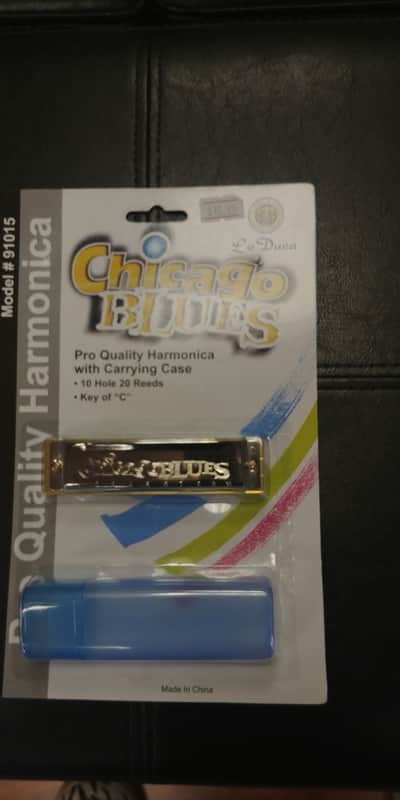 Lo Duca Chicago Blues Pro Quality Harmonica Set image 1