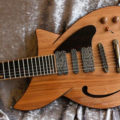 Build to Order GB Liuteria Boutique Plié 7 string toad edition image 2