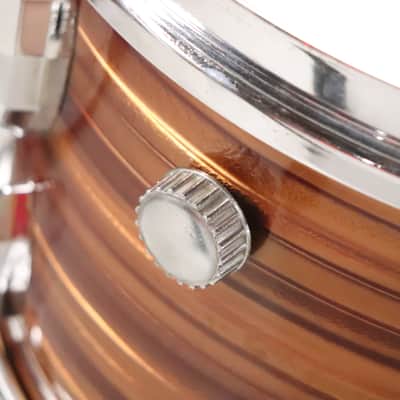 Pearl Tiger Eye Pearl 4pc Drum Kit Set 22/16/13/12" Vintage 1970's MIJ image 14