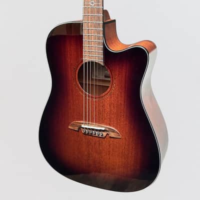 Alvarez AD66CE Dreadnought Acoustic-Electric Guitar - Shadow Burst image 3