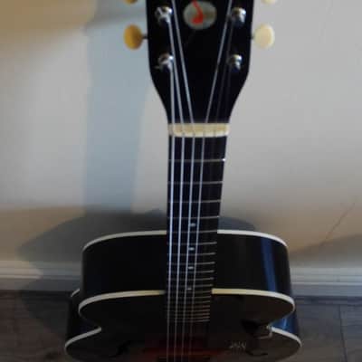 Harmony Monterey H950 USA Vintage Late 1940s/Early 1950s Acoustic Blues/Jazz Maple/Birch Archtop Guitar, Completed Professional Restoration/Partial Rebuild. image 11