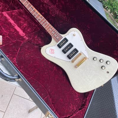 Gibson Custom shop Firebird No Reverse P90 -2003 White TV image 1