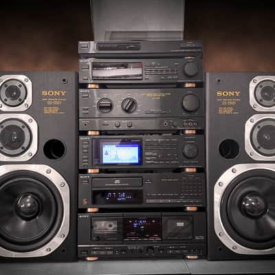 SONY LBT-V810 🌈RaRe🌈 Vintage Component Stereo System image 2