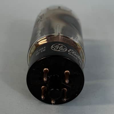 1961 General Electric 5U4GB Vintage GE Side Getter Gray Plate Rectifier TubeT400 image 7