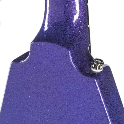 Epiphone Flying V Purple Sparkle - Electric Guitar image 8