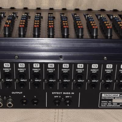 TASCAM MM-1 Keyboard Mixer 1990s - Brown image 4
