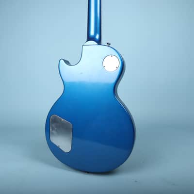 2004 Studio Limited Platinum Sapphire Blue Electric Guitar *Headstock Repair* image 14