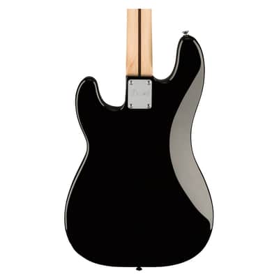 Squier Affinity Series Precision Bass PJ - Black w/ Maple FB image 7