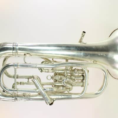 Besson New Standard Compensating Euphonium SILVER NICE! image 7