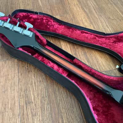 Vintage 1960s HARMONY H25 Bass Guitar w/Original Case MINT! image 7