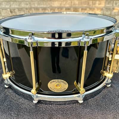 Noble&Cooley SS Maple 7x14” snare drum 2024 - Gloss Black Lacquer image 6