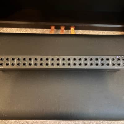 ART P48 Rackmount 48-Point Balanced TRS Patchbay 2019 - Present - Black image 1