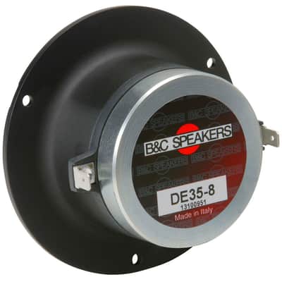 8x B&C DE35 Tweeter 1.25 inches 50W Neodymium Mylar Bullet Tweeter 8-Ohm (EIGHT) image 6