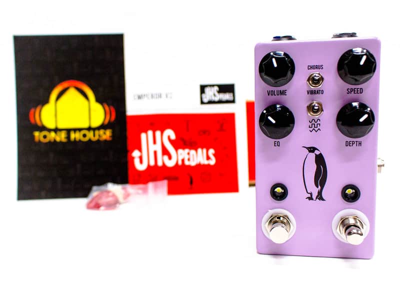 JHS Emperor V2 Chorus / Vibrato Guitar Effect Pedal with Tap Tempo - NEW image 1