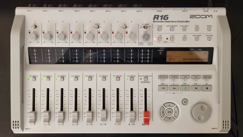 Zoom R16 USB Audio Interface / Digital Multitrack Recorder / Control Surface 2010s - White image 1