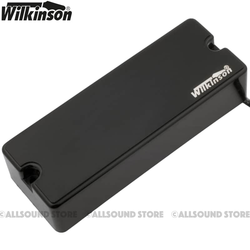 WILKINSON MWJH5 5-String SOAPBAR Passive Bass Humbucker Pickup - BLACK image 1