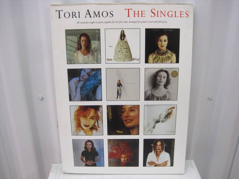 Tori Amos	The Singles Piano Vocal Lyrics Sheet Music Song Book Songbook image 1