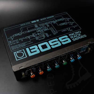 Boss RDD-10 Micro Rack Series Digital Delay 1985 - 1991 - Black image 1