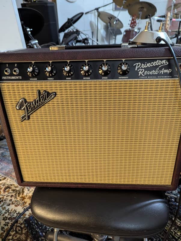 Fender Princeton 65 reissue Bordeaux Edition 2023 - 12" Speaker image 1