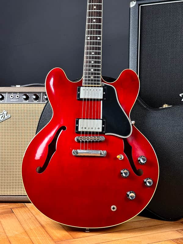 2008 Gibson ES 335 Inspired By Series Lee Ritnour Faded Cherry