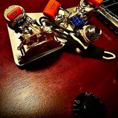 Deluxe HSS USA Wiring Harness Split-Tone Mod AND Coil-Split (with mini toggle, if desired) for Fender Strat by Pro Tones image 4