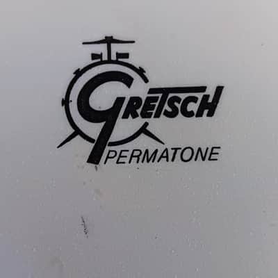 Gretsch 10" Permatone Coated Drum Head With Resonant pinstripe. New! image 2