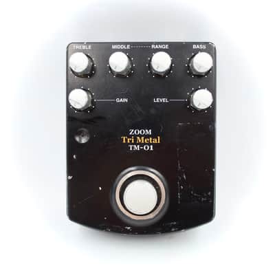 Zoom TM-01 Tri Metal Distortion Made in Japan Guitar Effect Pedal 011093 image 2
