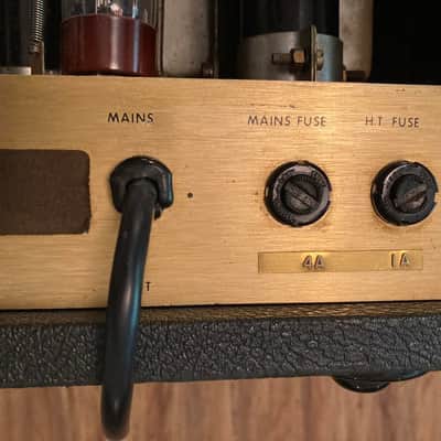 Marshall 100 wt Head Super Lead 1972 - Greenish Black image 14