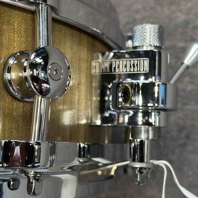 Sugar Percussion Poplar Stave Snare Drum - 4x14" image 2