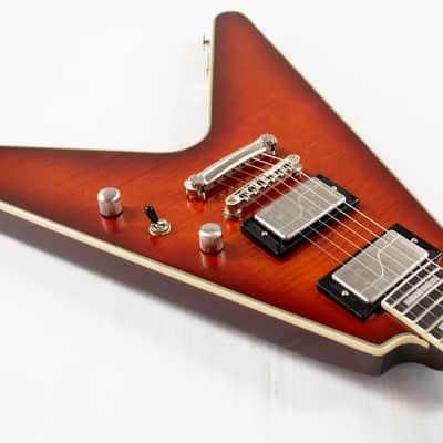 Epiphone Flying V Prophecy Electric Guitar - Aged Bengal Tiger Burst image 4