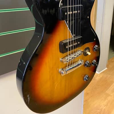 Cruiser by Crafter P90 DC LJ550 Tobacco Sunburst Electric Guitar image 2