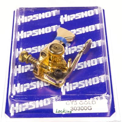 Hipshot Locking Guitar Xtender open gear Gold 6GL1G