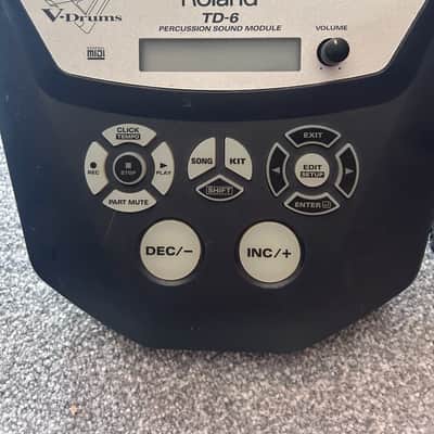 Roland TD-6 Drum Sound Module + 2 PD-6 Drum Pads image 2