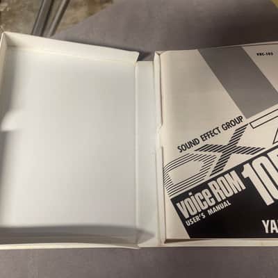 Yamaha vrc-105 sound effect group DX7 Data ROM Cartridge dx5 dx1 image 10