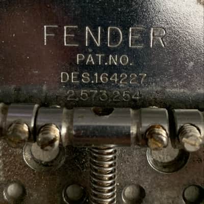 VINTAGE 1968 Fender Telecaster Bridge, ALL ORIGINAL 1966 1967 1969 1970 1960s image 2