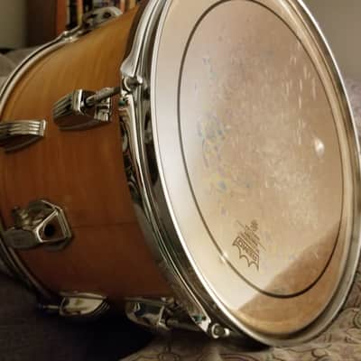Ludwig 9x13 Six Ply tom Late 70s-early 80s - Thermogloss Natural Maple image 15