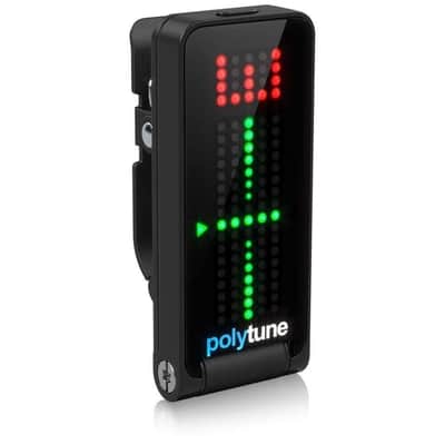 TC Electronic PolyTune Clip Black Clip-on Tuner with Polyphonic image 2