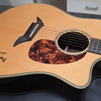 DAVE MUSTAINE'S MEGADETH Studio Breedlove USA Herringbone Acoustic Guitar with L.R. Baggs electric pickup - Album writing recording guitar Artist owned by Dave Mustaine pre-Gibson signature era image 9