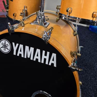 ON SALE!!!!RARE VINTAGE YAMAHA Maple Custom 1990 - Natural Laquer finish image 9