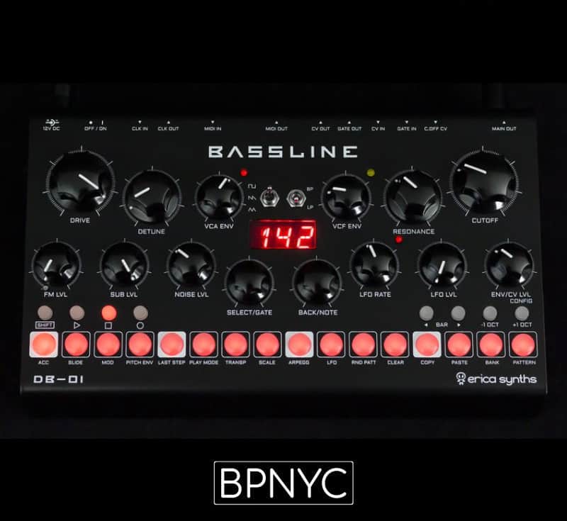 Erica Synths Bassline DB-01 ( DESK TOP! ) image 1