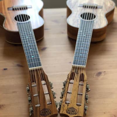 Sound Smith Acoustic Guitalele 2021 Spalted Maple image 4