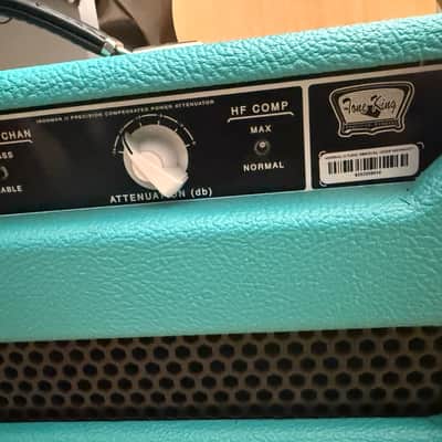 Tone King Imperial MKII 20-Watt Guitar Amp Head 2019 - Present - Turquoise image 4