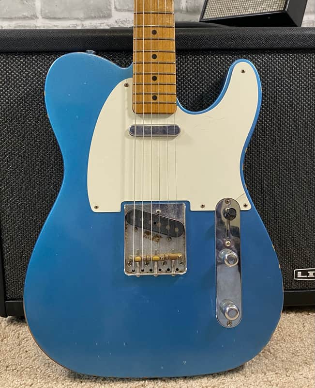 Fender Vintera Road Worn '50s Telecaster 2020 - 2021 - Lake Placid Blue