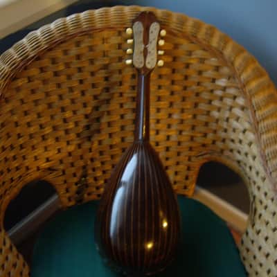Francesco Salome Fabrica Di Mandolini Neapolitan Bowl-Back Mandolin - Natural image 7