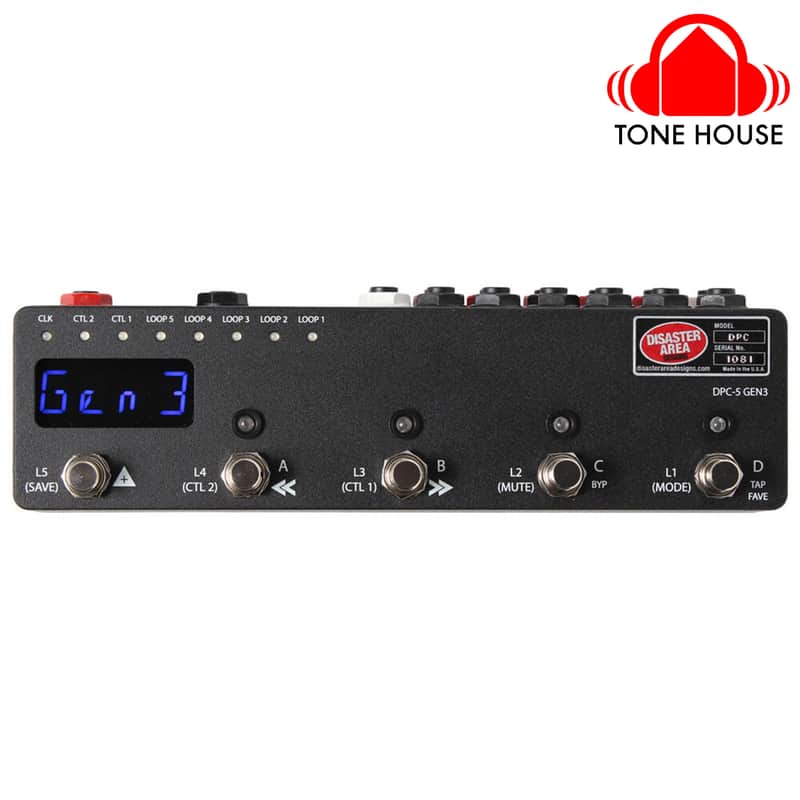 Disaster Area Designs DPC-5 Programmable Bypass Switcher with MIDI - New image 1