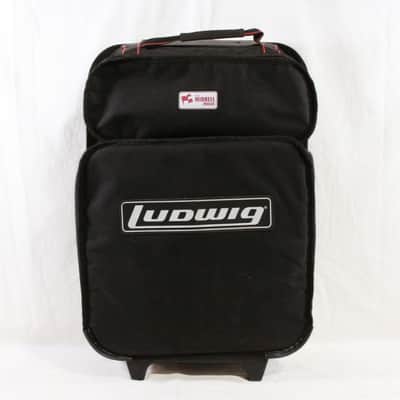 Vintage Ludwig LM2477RBR Student Snare Drum Kit w/ Case, Stand, Practice Pad, and Sticks image 16