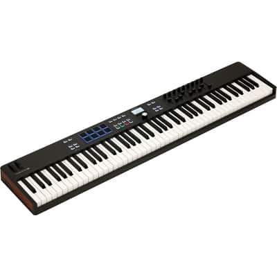 Arturia KEYLABESSENTIAL88MK3BK KeyLab Essential 88 MK3 Universal MIDI Controller Keyboard, Black image 2