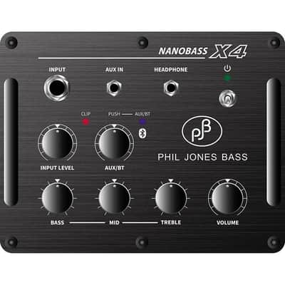 PJB (Phil Jones Bass) [Backordered, now accepting pre-orders] NANOBASS X4 (BLACK) image 3