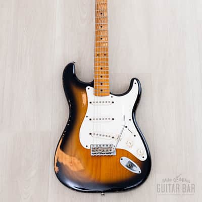 1999 Fender American Vintage ‘57 Stratocaster Sunburst, 100% Original w/ Case image 2